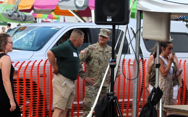 Fort McCoy leaders support ‘Business after 5’ event at local fair