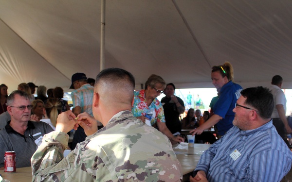 Fort McCoy leaders support ‘Business after 5’ event at local fair