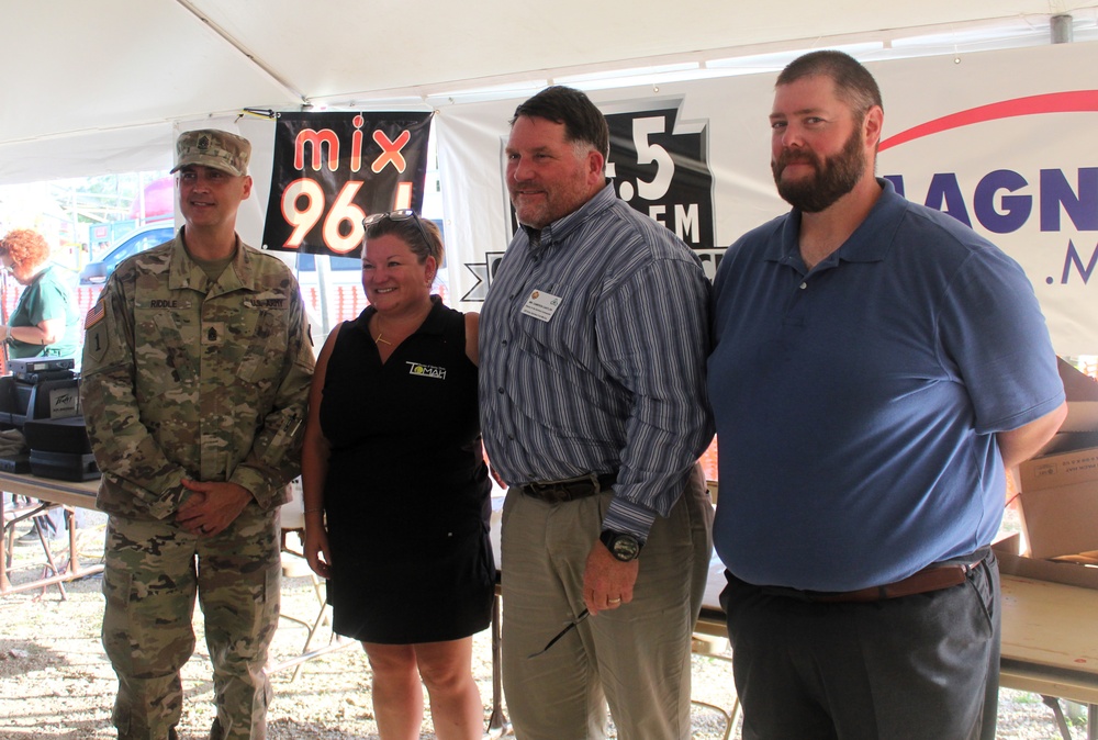 Fort McCoy leaders support ‘Business after 5’ event at local fair