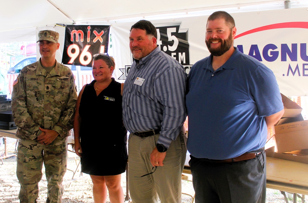 Fort McCoy leaders support ‘Business after 5’ event at local fair