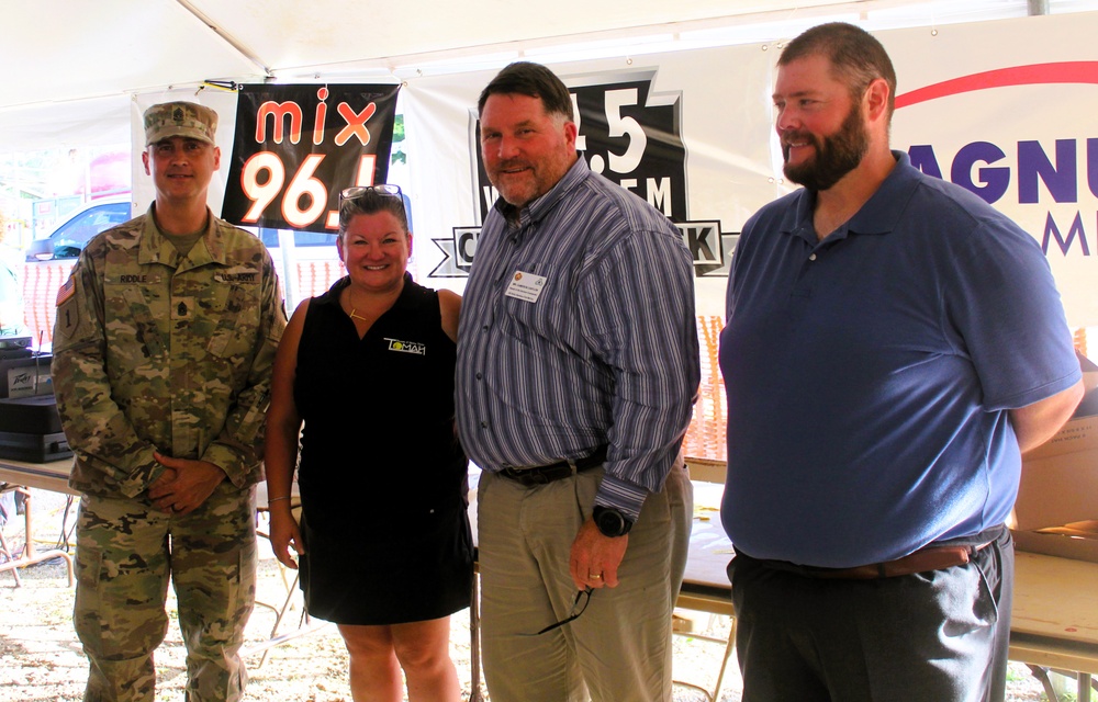 Fort McCoy leaders support ‘Business after 5’ event at local fair