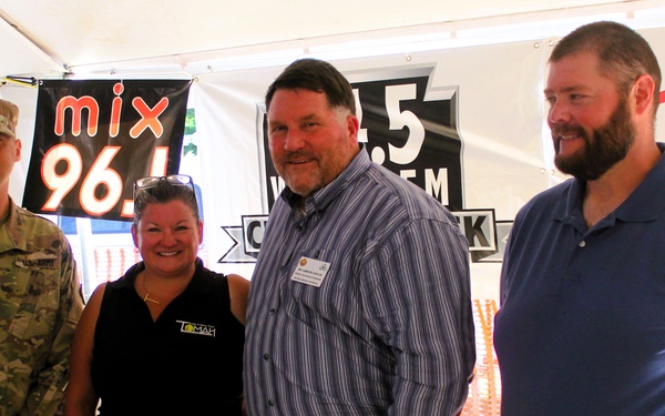 Fort McCoy leaders support ‘Business after 5’ event at local fair