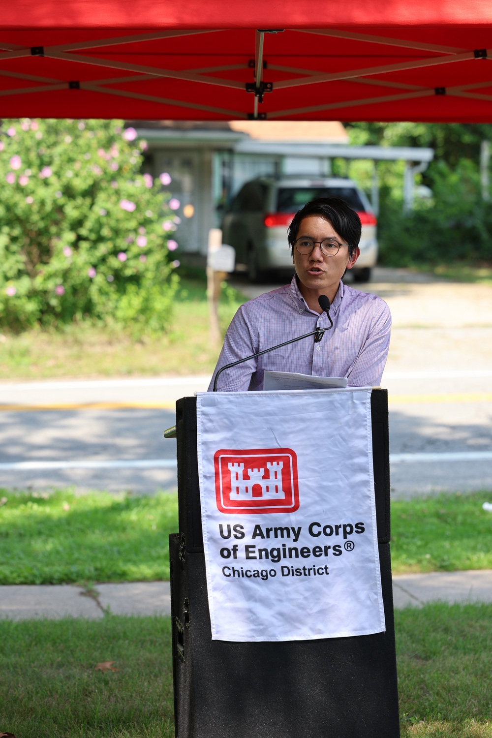 USACE, Chicago District hosts Portage, IN Section 219 Ribbon Cutting Ceremony