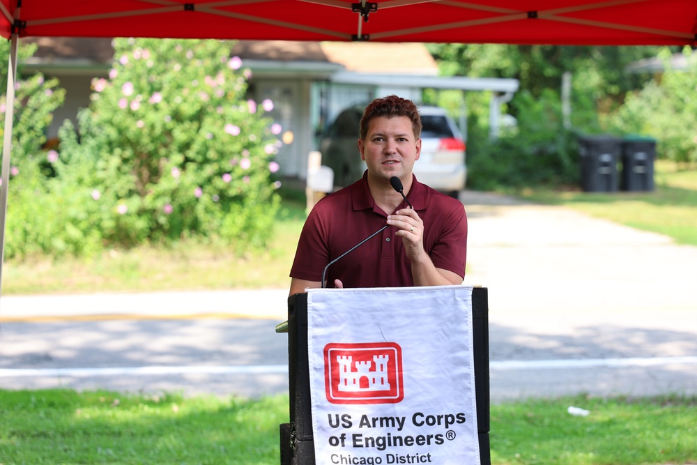 USACE, Chicago District hosts Portage, IN Section 219 Ribbon Cutting Ceremony