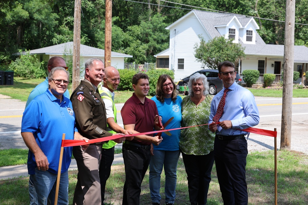 USACE, Chicago District hosts Portage, IN Section 219 Ribbon Cutting Ceremony
