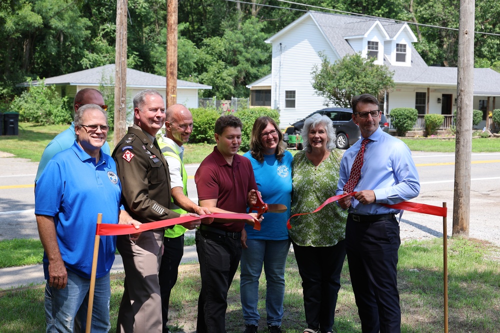 USACE, Chicago District hosts Portage, IN Section 219 Ribbon Cutting Ceremony