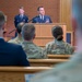 Maj. Quentin Ganke’s promotion ceremony