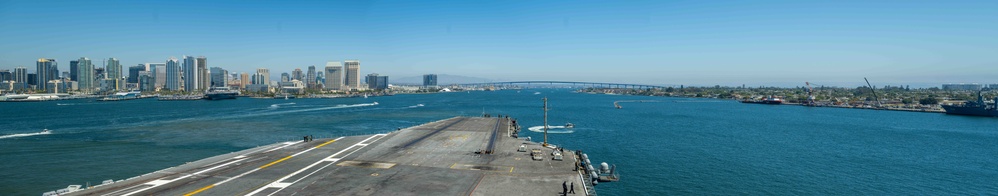 USS Theodore Roosevelt Arrives in San Diego