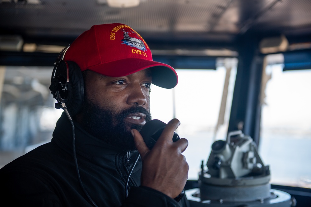 USS Theodore Roosevelt Arrives in San Diego