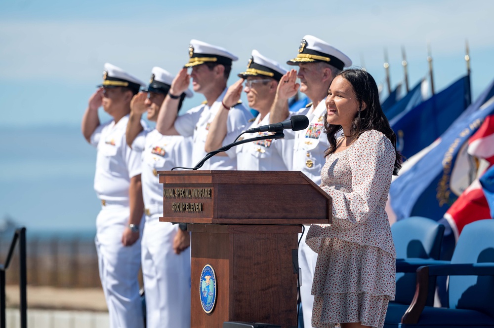 NSWG-11 Change of Command