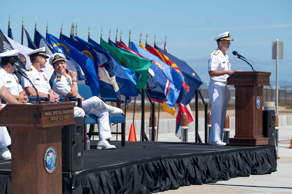 NSWG-11 Change of Command