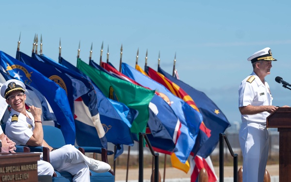 NSWG-11 Change of Command