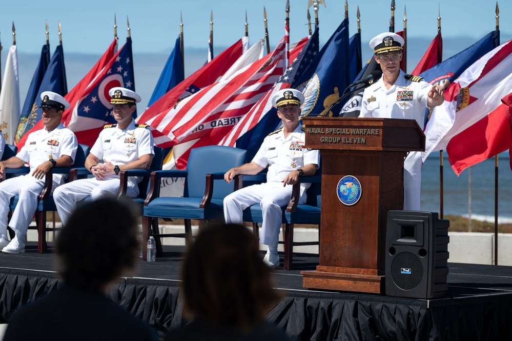 NSWG-11 Change of Command