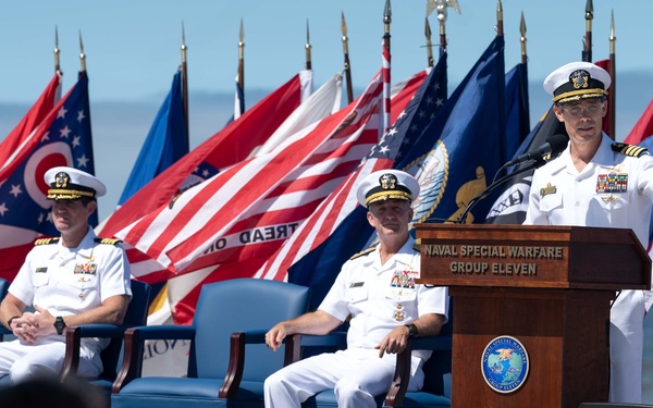 NSWG-11 Change of Command