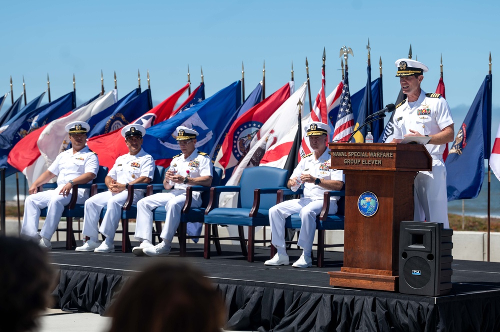 NSWG-11 Change of Command