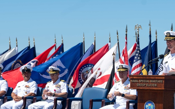 NSWG-11 Change of Command