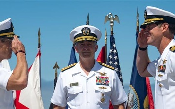 Naval Special Warfare Group 11 Holds  Change of Command Ceremony