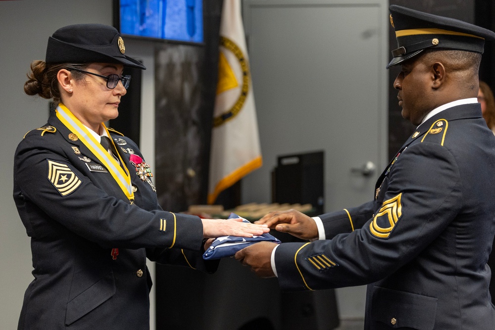 Harris retires from USAFMCOM