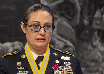 Harris retires from USAFMCOM