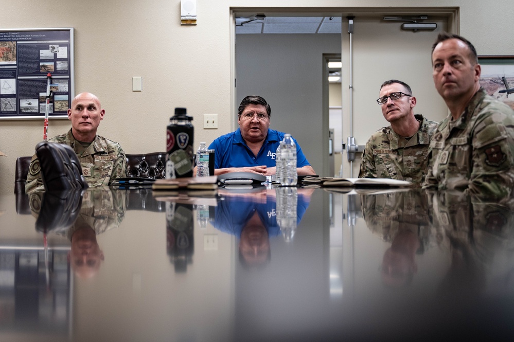 Command Chiefs visit Luke AFB for Professional Development