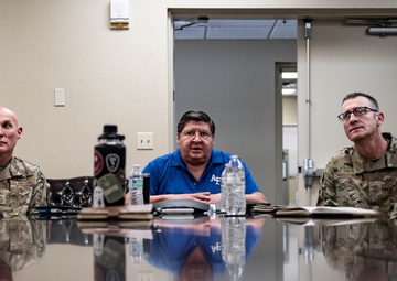 Command Chiefs visit Luke AFB for Professional Development