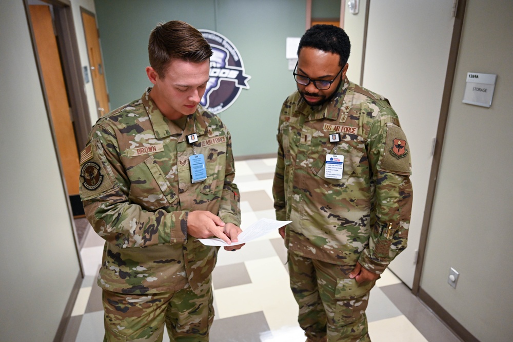 Outstanding Airman of the Year daily work