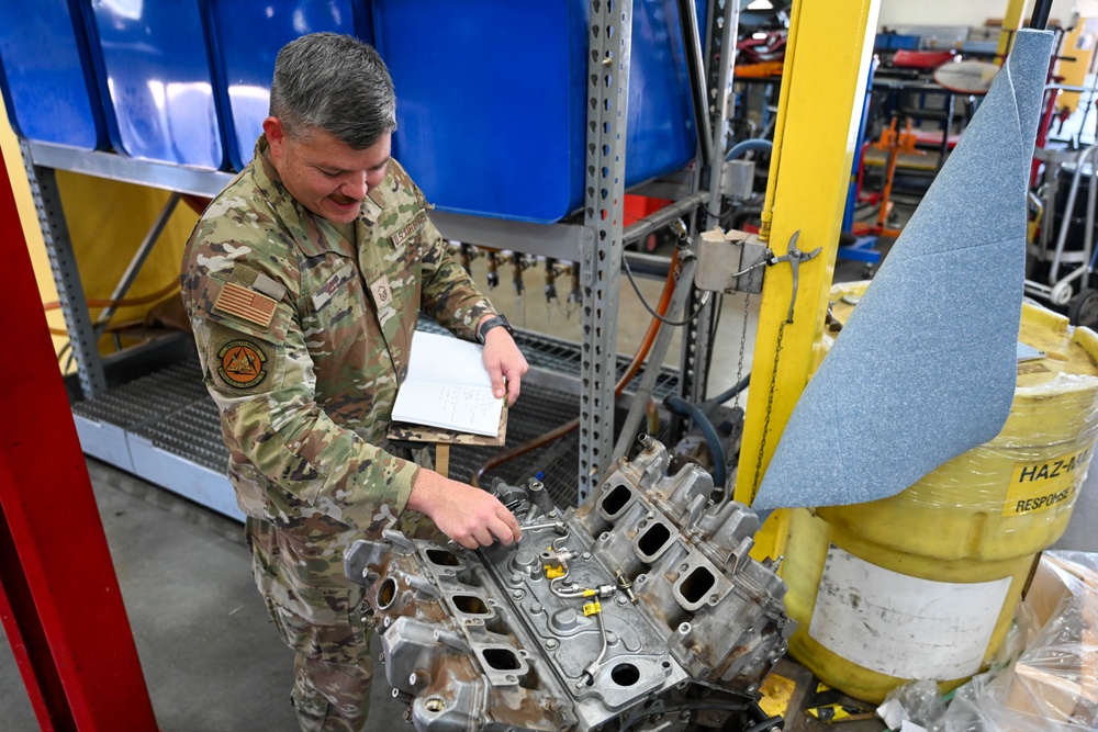 Outstanding NCO of the Year daily work