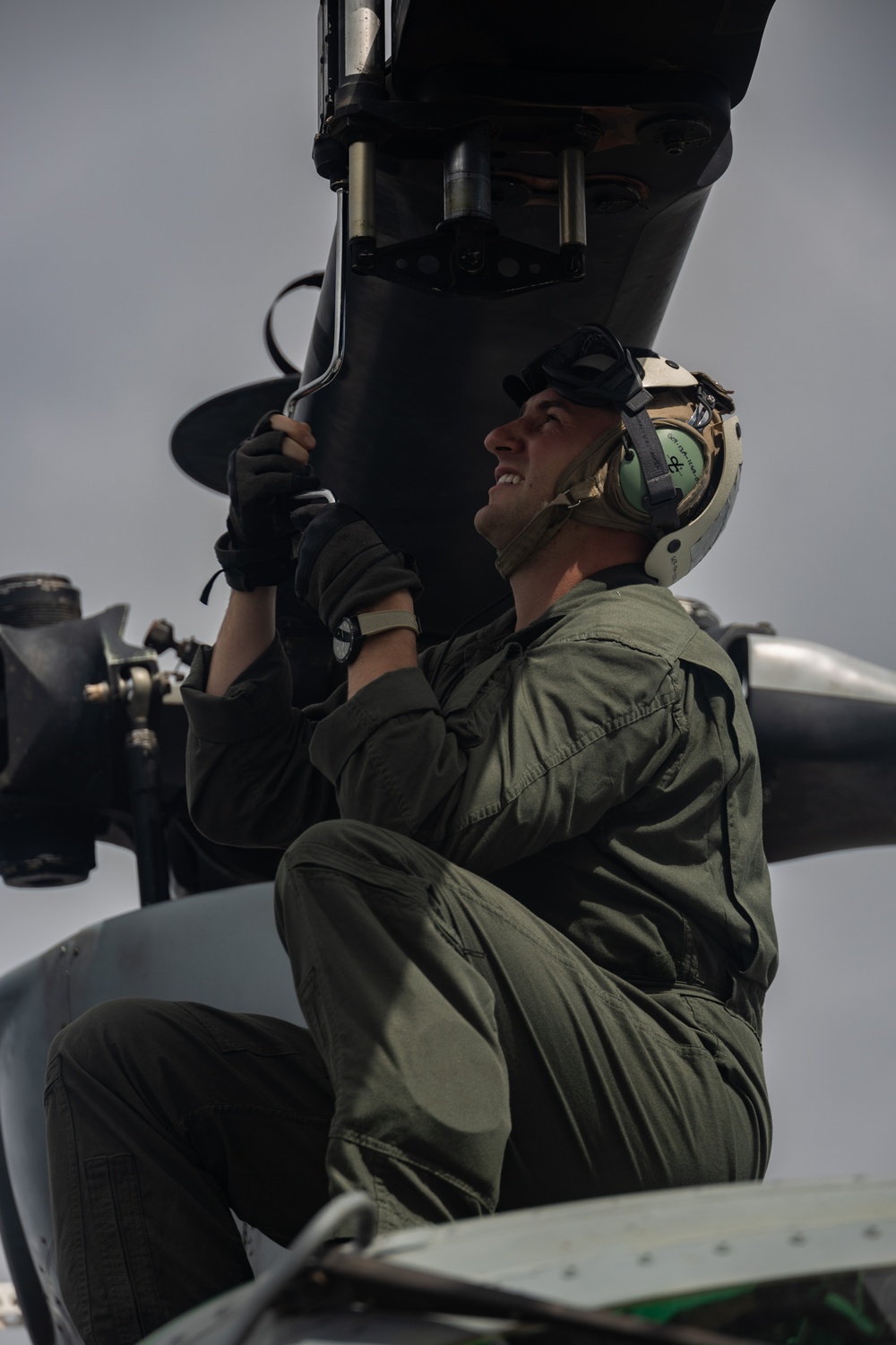 Aircraft Prep for Transport