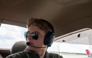 USANG F-16s train intercepts with Civil Air Patrol