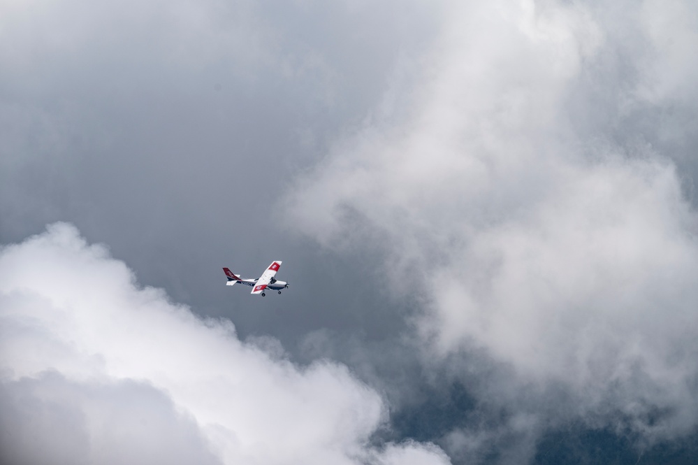 USANG F-16s train intercepts with Civil Air Patrol