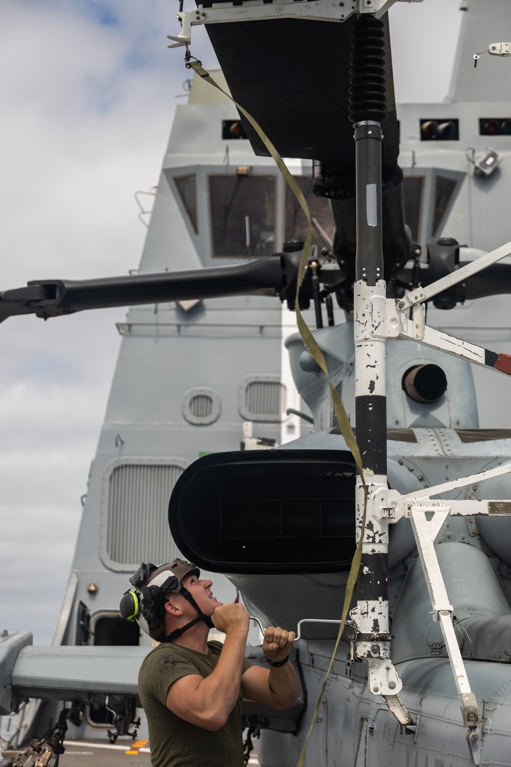 Aircraft Prep for Transport