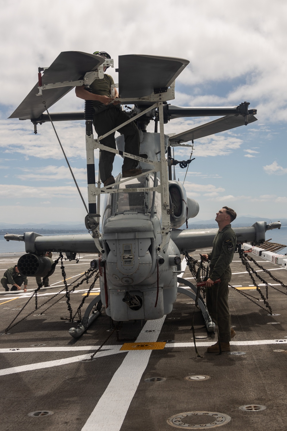 Aircraft Prep for Transport