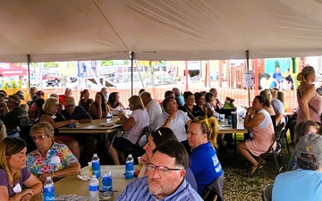Fort McCoy leaders support ‘Business after 5’ event at local fair