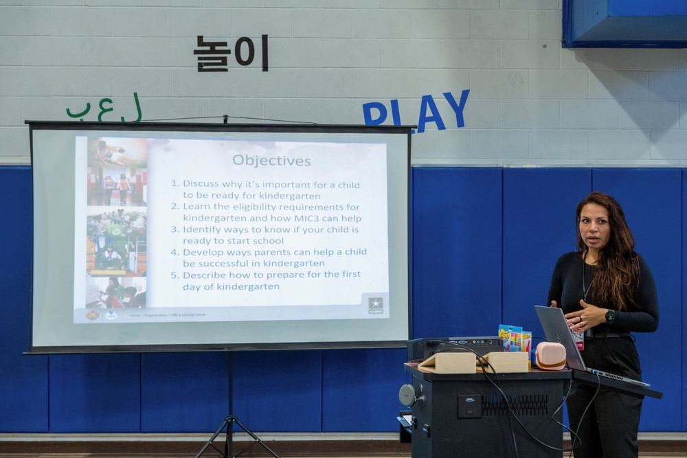 Presidio of Monterey school liaison officer prepares families for kindergarten