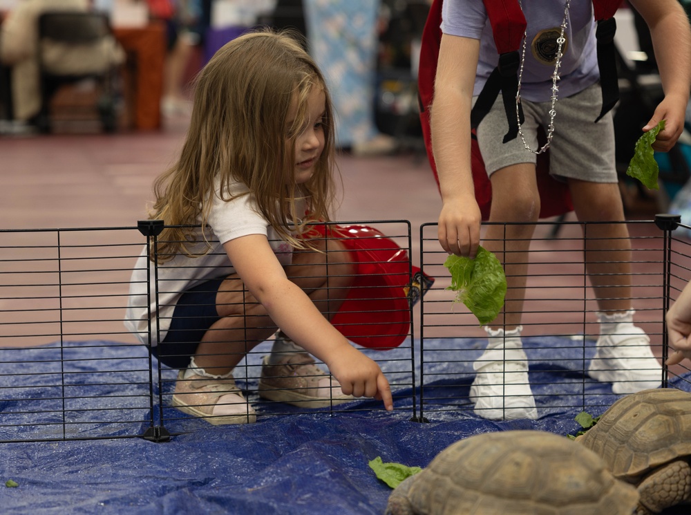 The Combat Center Hosts a Back-To-School Event