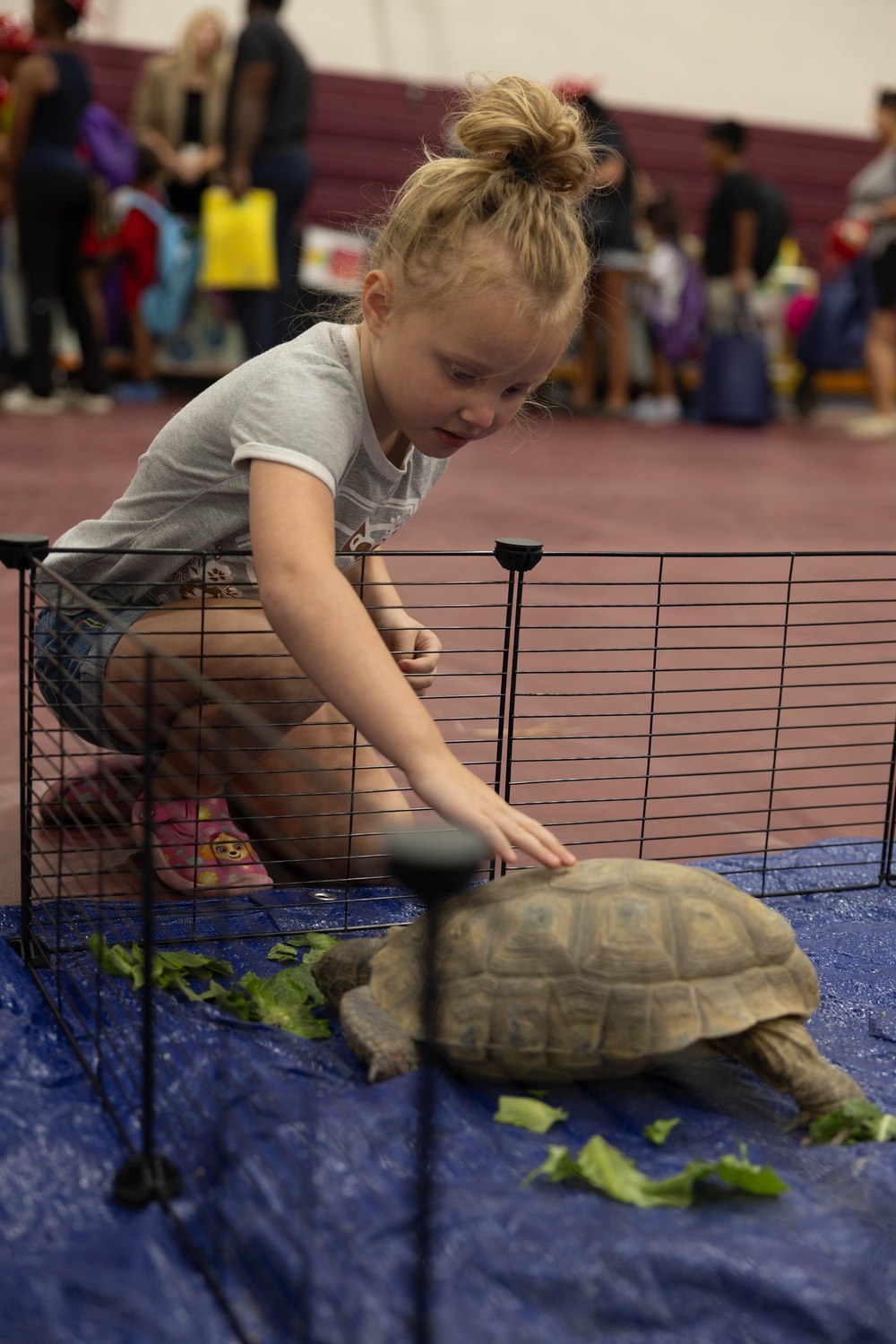 The Combat Center hosts a back-to-school event