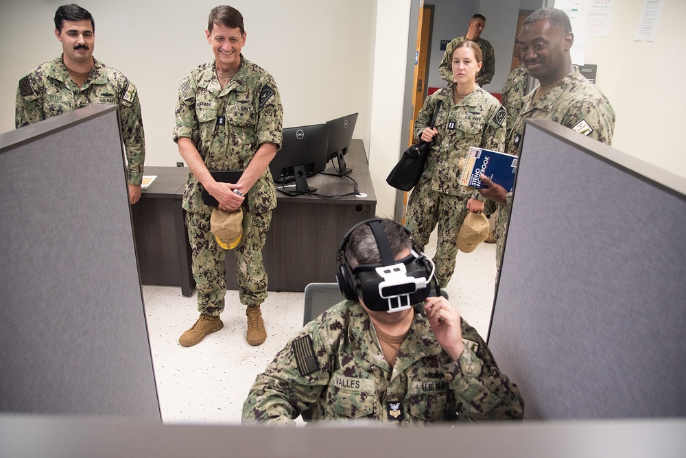 Commander, Naval Education and Training Command (NETC) Visits Surface Warfare Engineering School Command (SWESC) Great Lakes