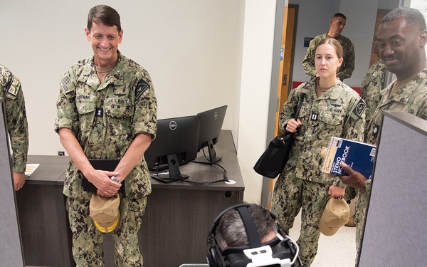 Commander, Naval Education and Training Command (NETC) Visits Surface Warfare Engineering School Command (SWESC) Great Lakes