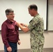 Robert Brunson receives the Meritorious Civilian Service Award