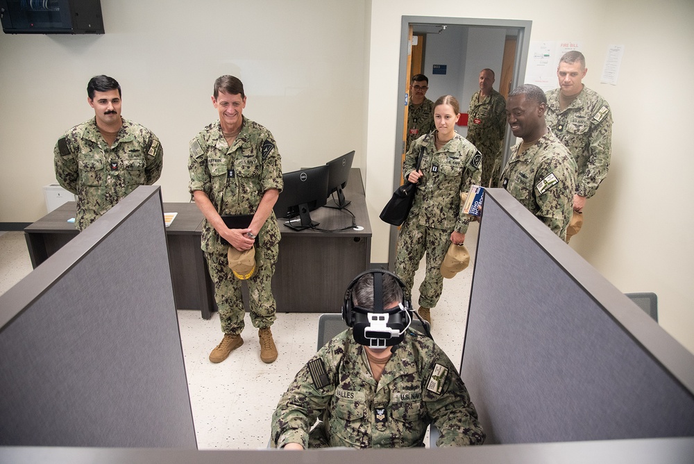 Commander, Naval Education and Training Command (NETC) Visits Surface Warfare Engineering School Command (SWESC) Great Lakes
