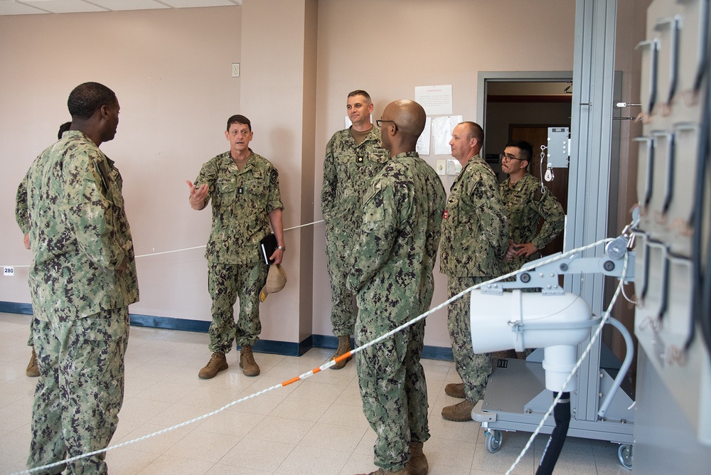 Commander, Naval Education and Training Command (NETC) Visits Surface Warfare Engineering School Command (SWESC) Great Lakes