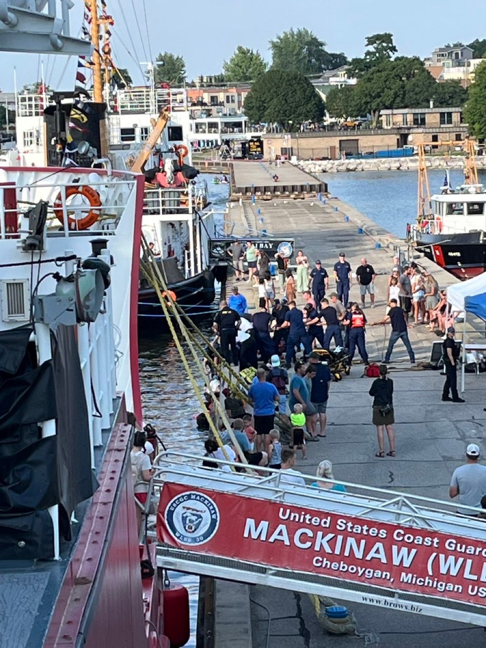 Coast Guard rescues 97-year-old man at Coast Guard Festival