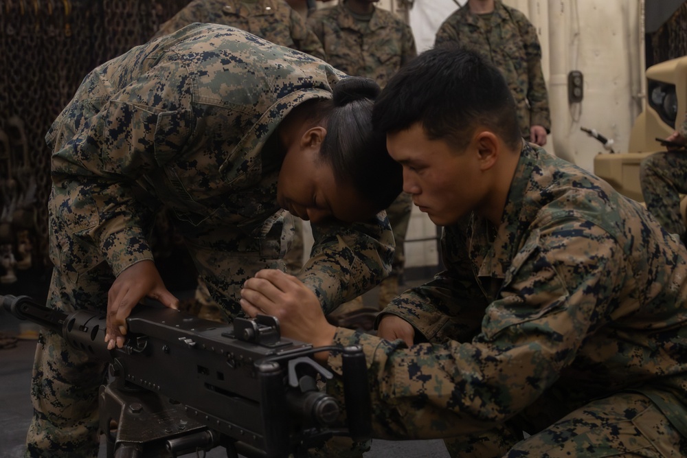 Weapons Demo Underway