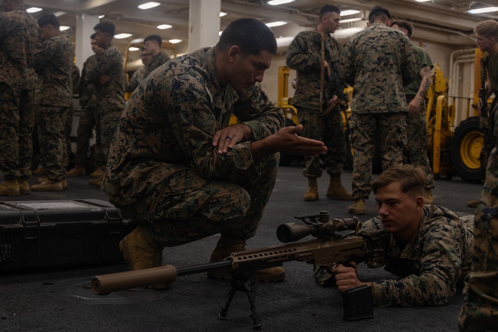 Weapons Demo Underway