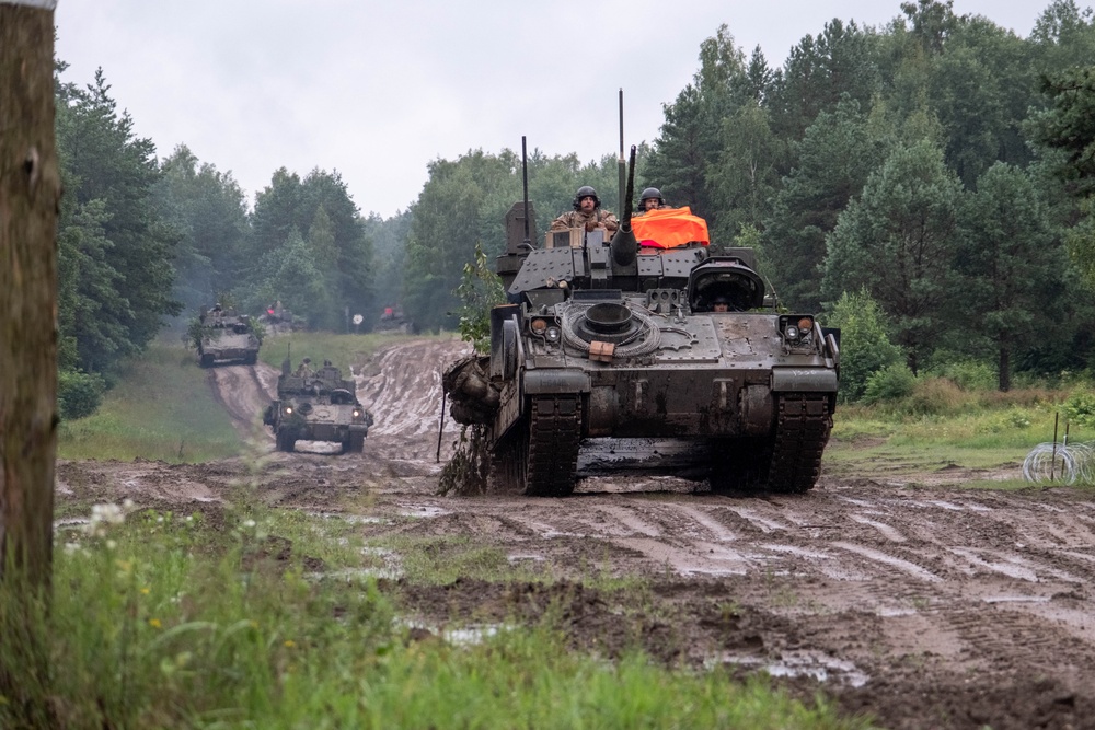 U.S.-Led exercise tests innovative drone warfare in Eastern Poland