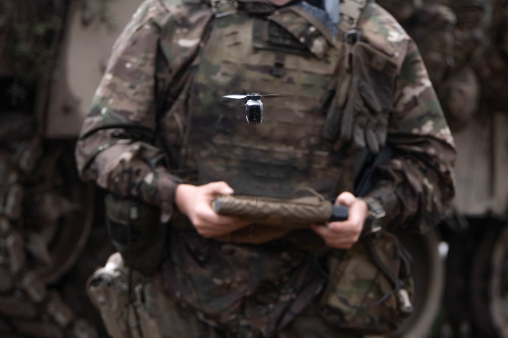 U.S.-Led exercise tests innovative drone warfare in Eastern Poland