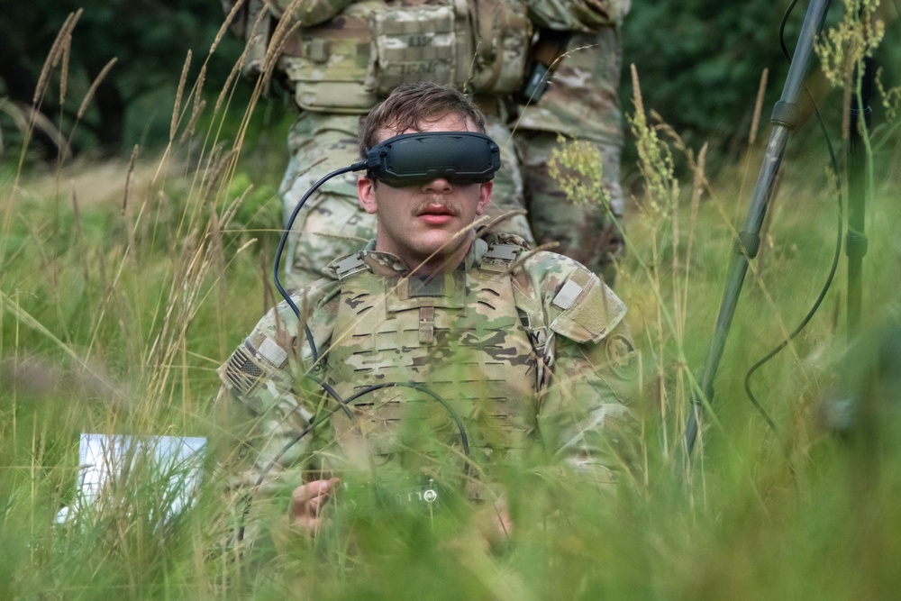 U.S.-Led exercise tests innovative drone warfare in Eastern Poland