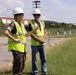 Col. Colegate assists in Robinson Hall demolition