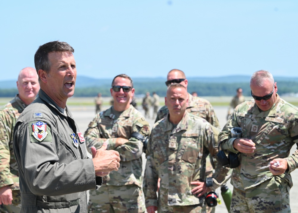 104th Fighter Wing performs rapid rearming and refueling during joint Distributed Integrated Combat Turn Capstone Exercise