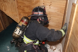 Ingenuity, teamwork, and minimal costs — LEAD’s multi-purpose firefighting training facility